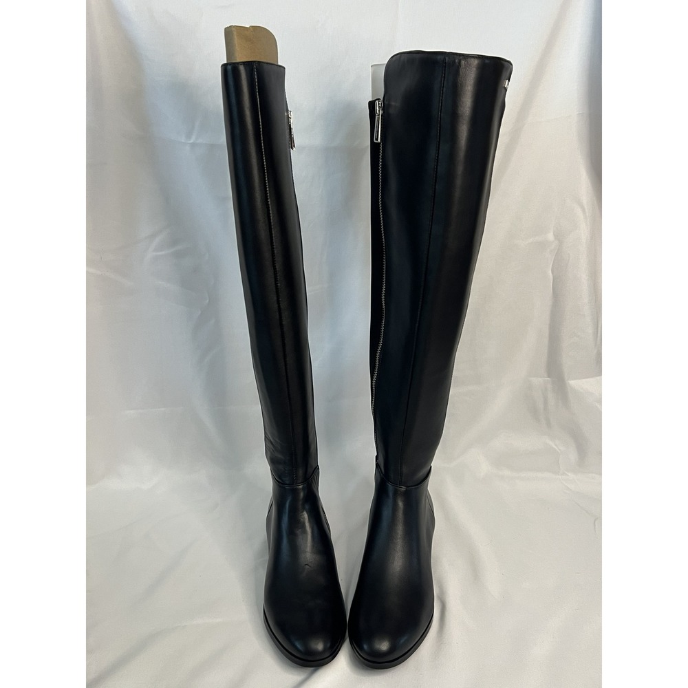 Michael Michael Kors Bromley Black Leather Boots 5M